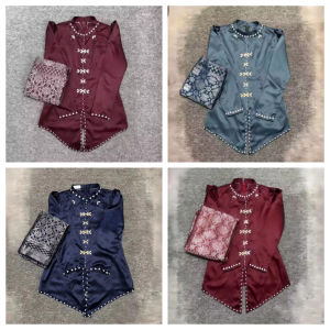 One Set Alana Baju Kurung Melayu Setelan Wanita Kondangan Pesta Lamaran Wisuda Seragam Bridesmaid