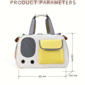 Large Space Pet Dog Cat Carrier Bag Breathable Cat Dog Travel Handbag Bag Backpack For Pet Dog Cat