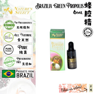 Brazilia Green Propolis 6ml [SHAN YUAN ORGANIC /]NATURE S SELECT