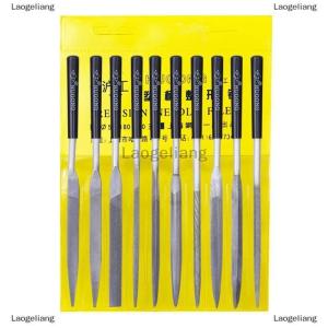 [COD] Laogeliang ชุดตะไบขัดโลหะ10ชิ้น เซ็ตตะไบขัดโลหะเครื่องมือตะไบขัดเหล็กตะไบสำหรับตะไบเข็ม