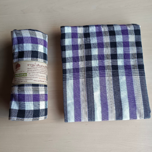 ด่านหนือแพรฝ้าย ผ้าขาวม้า สินค้าOTOP ผ้าขาวม้าเย็บชายทุกผืน พร้อมใช้งาน ของขวัญ ของฝาก ของที่ระลึกงานเกษียณ ขนาด 80x200 cm