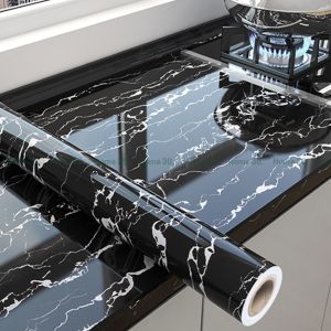Decal vân đá chống thấm giấy dán tường bếp giả đá dán bàn tủ tường 1.2mx0.5m