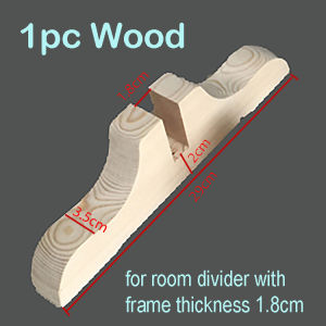 Base Stand for room divider/Partition/Folding Screen with 18mm thickness frame