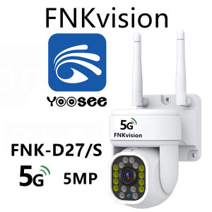 5G​ FNKvision 5ล้านพิกเซล ptz 5GWIFI ip camera HD 5MP​ กล้องวงจรปิดไร้สาย ภาพคมชัด กล้องกันน้ำ​ กล้องหมุนได้​355อง