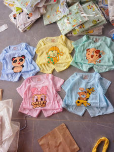 [XẢ KHO ]  BỘ CỘC TAY COTTTON GIẤY MÀU CHO BÉ Y HÌNH  CHO BÉ TỪ 3KG TỚI 15KG