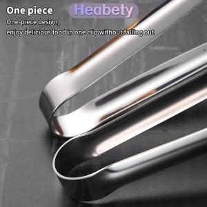 Heabety  Thịt nướng Clip nướng kẹp 304 thép không gỉ thịt thực phẩm Clip nấu ăn đồ dùng BBQ nướng phụ kiện nhà Bếp Cắm Trại Nguồn cung cấp