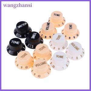 wangzhansi กีต้าร์ Strat KNOB 1-Volume ลูกบิดควบคุม2เสียงสำหรับกีตาร์