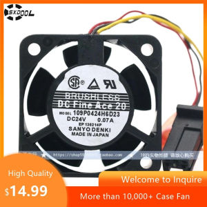 40mm Fan for Sanyo 109P0424H6D23 DC 24V 0.07a 40X40X20mm 4cm Fan