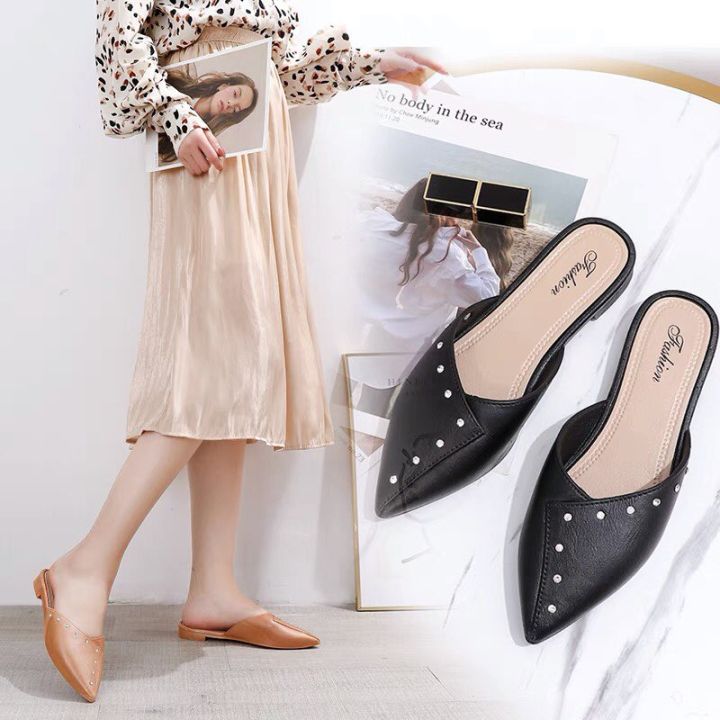 Lazada hot sale half shoes