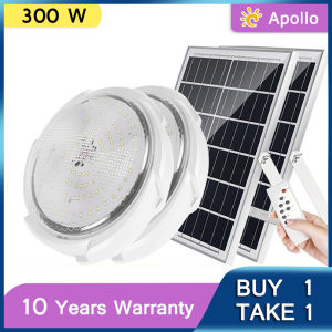 (🎉Buy 1 Get 1 Free🎉)solar ceiling light  indoor led lights automatic night bulb outdoor waterproof flood chandelier ceiling lamp for house ​solar panel with light garden ceiling lamp wall lamp Balcony Light No wiring with Dimmable Remote Control