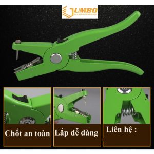 Kìm bấm thẻ tai trâu bò dê cừu Gumbo - rất dễ dàng và bền bỉ ( hàng đảm bảo)