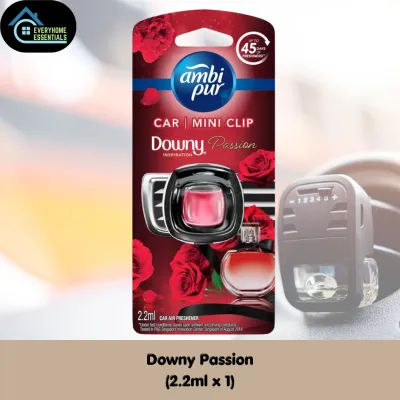 AMBI PUR Mini Car Freshener (Twin Pack/Single Pack) - [Passion Expiry: 10/26]