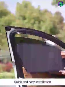 MINI Countryman – ShopPark Magnetic Custom Fit Car Window Sunshade | High-Density Mesh Sun Protection Easy Install