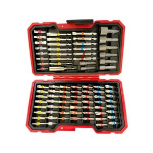 Heavy Duty Magnetic Power Tool Bit Set 83Pieces Carbon Steel Electric Screwdriver Bits For Industrial And Household Use