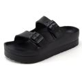 Z&R 4.5inches Two Strap High Heels Slippers For Women. 