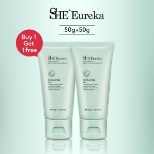 【BUY 1 GET 1 FREE 】SHEEureka Herbal Extract Brightening Exfoliating Gel (50g)