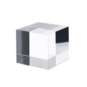 VBBN K9 Crystal Jewelry Display Riser Stands Solid Polished Crafts Pedestals Reliable Transparent Acrylic Cube Display Stand Block Perfume