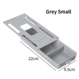 Hidden Desk Drawer Under Desk Creative Stationery Storage Organizer Cosmetic Brush Box Pencil Box