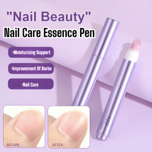 Rapidly Repair Nail Surface Nail Serum Pen Nail Care Oil Nourishing Anti-Barb Nail Essence Pen Anti-breakage Cuticle Repair Nail Essence Shiny Nail Surface 3-In-1 Exfoliating Nail Essence Pen