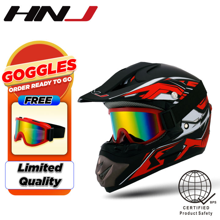 HNJ M210 Motocross Helmet MC Full face Cross-Country Motorcycle Helmets ...