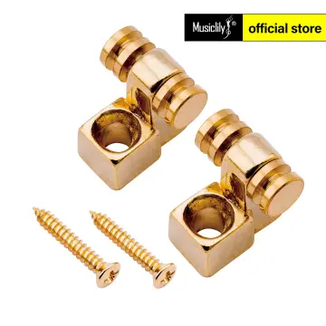 2-Pack Guitar Roller String Trees - String Retainers For Stratocaster & Telecaster Electric Guitars