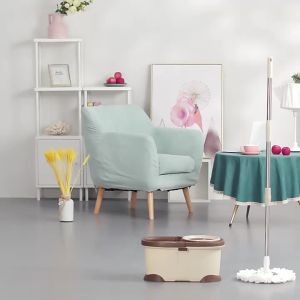 Wholesale Hand Wash-Free Rotating Mop Household    Lazy Mop Absorbent Mop Bucket Cleaning Gadget Mop Generation Hair