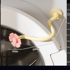 วงเล็บระบายอากาศเครื่องซักผ้าในครัวเรือน ตัวยึดรองรับหัวเข็มขัดที่ถอดออกได้