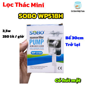 "Hoàn tiền đến 10%" LỌC THÁC MINI CHO BỂ CÁ CẢNH SOBO WP 518H 35W CÓ HÚT MẶT