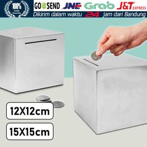 Celengan Aman Terbuat dari Baja Tahan Karat & Brankas Uang