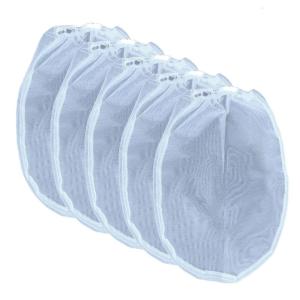 5pcs Bucket Strainer Bags Fine meshing Bags Elastic Drawstring Top Filtering Tool Bags for & Coating Filtration