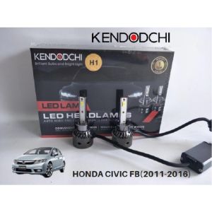 🔥READY STOCK🔥KENDODCHI 2Pcs H1 LED Car Headlight FOR HONDA CIVIC FB(2011-2016) product by Malaysia