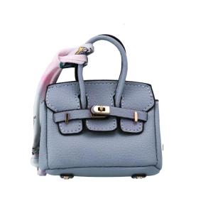 Sáng tạo tai nghe Keychain Mang trường hợp chống nước Túi giả da thiết kế nhỏ gọn nhiều màu lựa chọn