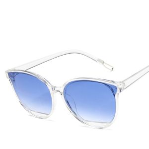 PTK52 Vintage Large Frame Sunglasses Lightweight Trendy UV400 Sun Glasses Fashion Jelly Multicolor Lenses Eyewear Holiday