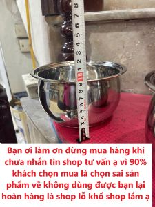 Ruột - lòng - lõi inox thay thế cho nồi cơm điện 08lit/10lit/12lit/18lit