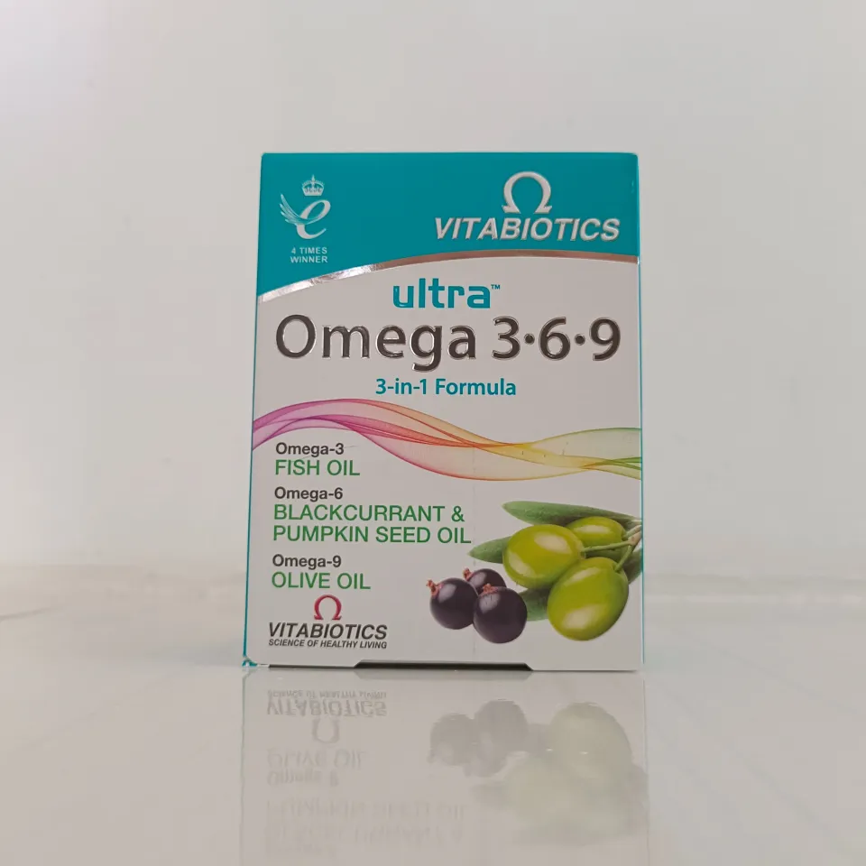 Ultra Omega (60 Capsules) Original from Vitabiotics UK