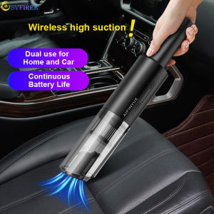 Portable Car Vacuum Cleaner Wireless Handheld Auto Cleaner USB Rechargeable Wet/Dry Dust Catcher Lightweight Powerful Vacuum for Car Laptop Home Office Pet House