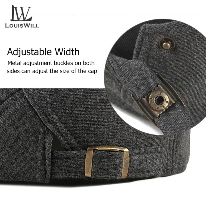 LouisWill%20lelaki%20style%20Cotton%20Knitted%20Autumn%20and%20Winter%20Outdoor%20Sunscreen%20Peaked%20Fashion%20Retro%20British%20Style%20Golf%20Flat%20Caps%20Casual%20Hats%20Berets%20Men%20beret%20hat%20for%20men%20topi%20golf%20-%20Image%203