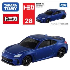 TAKARA TOMY Tomica NO.28 Subaru BRZ Coupe 1/60 GT Die-cast Alloy Car Model Children's Toy Boy Christmas Birthday Gift