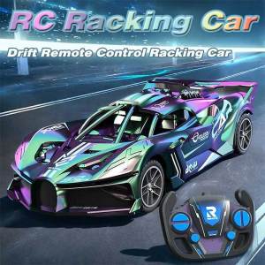 4Ch High Speed RC Drift Car Racing Toy for Boys Remote Control Electric Vehicle Off Road Stunt Birthday Xmas Gift