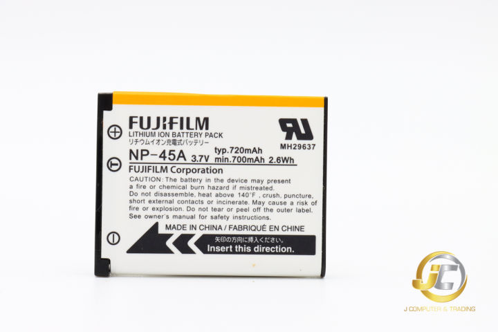 ORIGINAL BATTERY CAMERA FUJIFILM NP-45A | Lazada