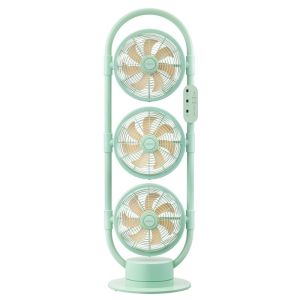 Fan Metal Three Head Air Circulation Vertical Fan Home Silent Floor Standing Three Head Electric Fan