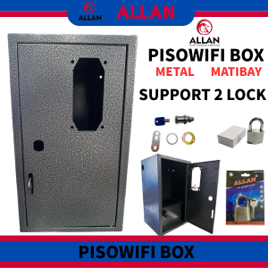 ALLAN Pisowifi Metal Box Vendo Box Carwash Box Pisonet Box Water Vendo Box