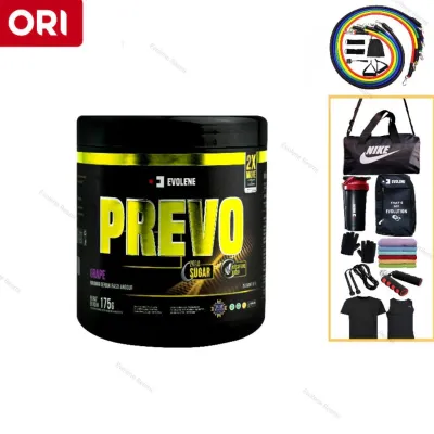 CREVOLENE 300gram Creatine Monohydrate Evolene & PREVO 25 sachet Pre workout EVOLENE Suplemen Fitness