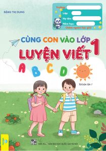 Sách - Cùng Con Vào Lớp 1 Luyện viết - ndbooks