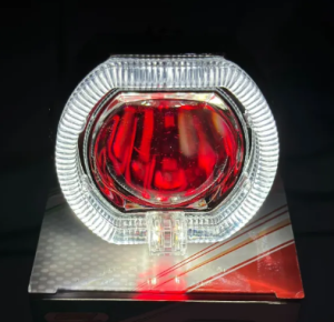 COD Lampu Projie Biled ala ala Projie ala ala Biled 2.5 Inch 45 Inch Devil + Angel Light Putih-Kuning 30 Watt Motor Mobil Universal