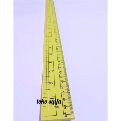 penggaris lurus besar 60cm-jidar lurus besar- alat jahit - kebutuhan menjahit toko syifa toko syifa