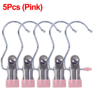 10Pcs Móc treo quần áo khởi động kẹp móc áo Clip giữ treo kẹp quần áo móc gia đình tiện lợi du lịch móc Clip