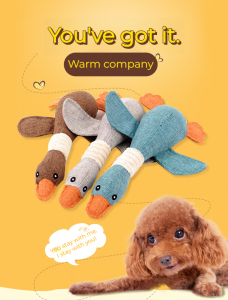 Dog bird sound plush toys pet toys woof team woof woof sound plush toys