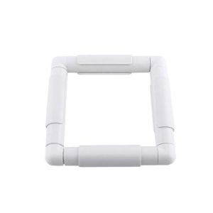 OTYRF Square Embroidery Hoop Plastic Rectangle Cross Stitch Hoop DIY Multi Size Embroidery Frame Sewing