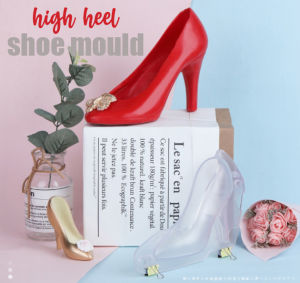 Cinderella Ladies High Heel Shoe Cake Chocolate Mould Fondant Mold for Cake Decorating